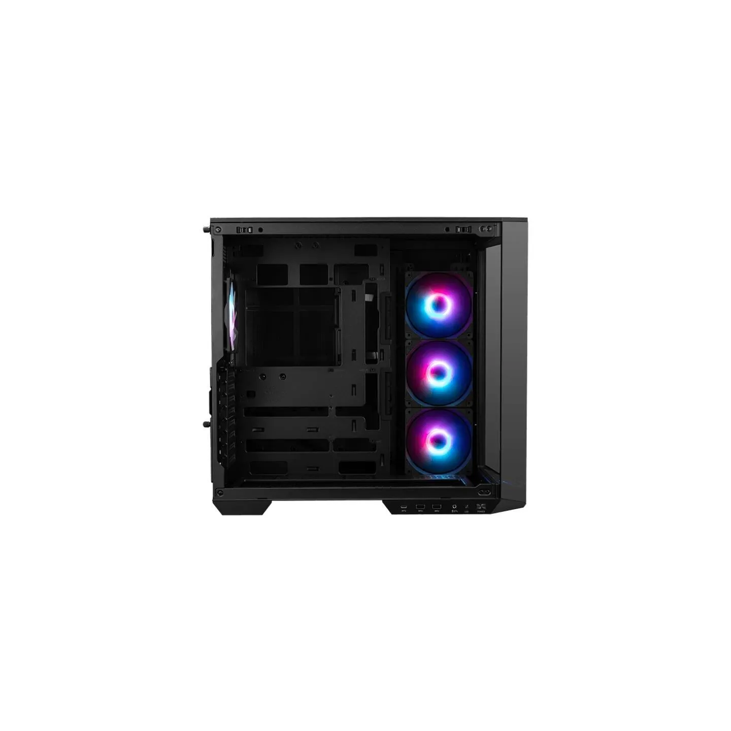MSI Case|MSI|MAG PANO 100R PZ|MidiTower|Case product features Transparent panel|ATX|MicroATX|MiniITX|Colour Black|MAGPANO100RPZ