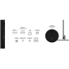 TCL TV Set|TCL|115 "|4K Ultra HD|3840 x 2160 pixels|Flat|16:9|QD-Mini LED|115C7K