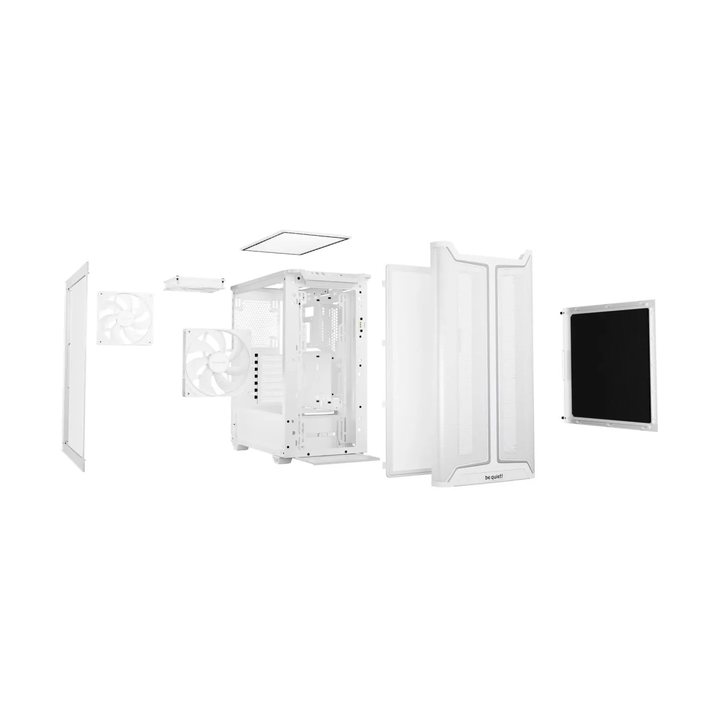 Be Quiet PC case Pure Base 501 DX white