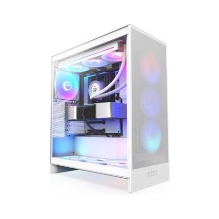 Nzxt PC case H7 Flow RGB 2024 white