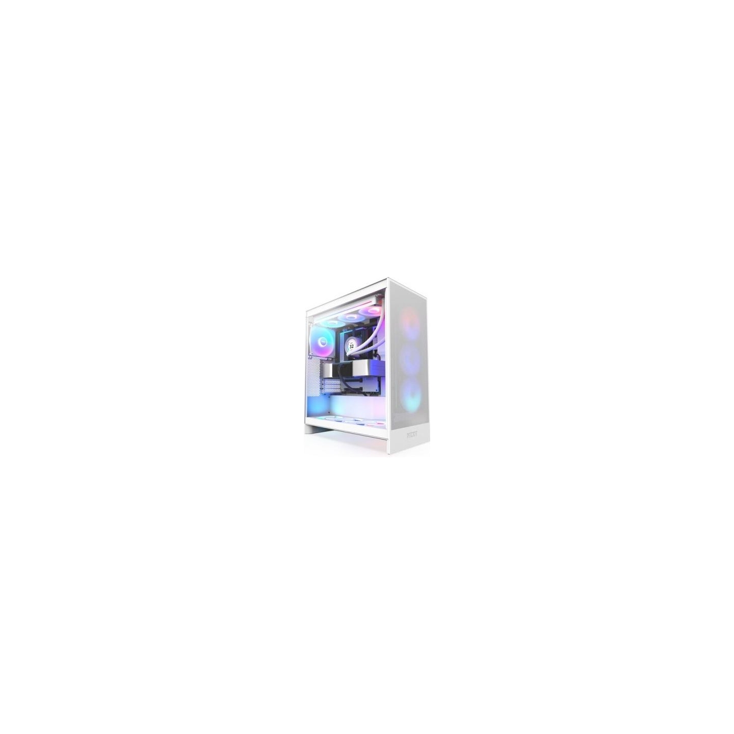 Nzxt PC case H7 Flow RGB 2024 white