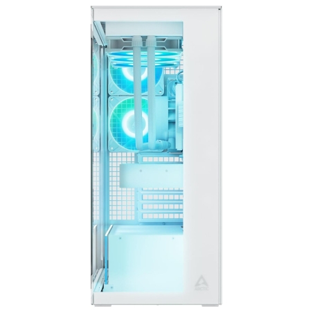 Arctic Case|ARCTIC|Xtender (White)|MidiTower|Case product features Transparent panel|Not included|Colour White|ACPCC00014A