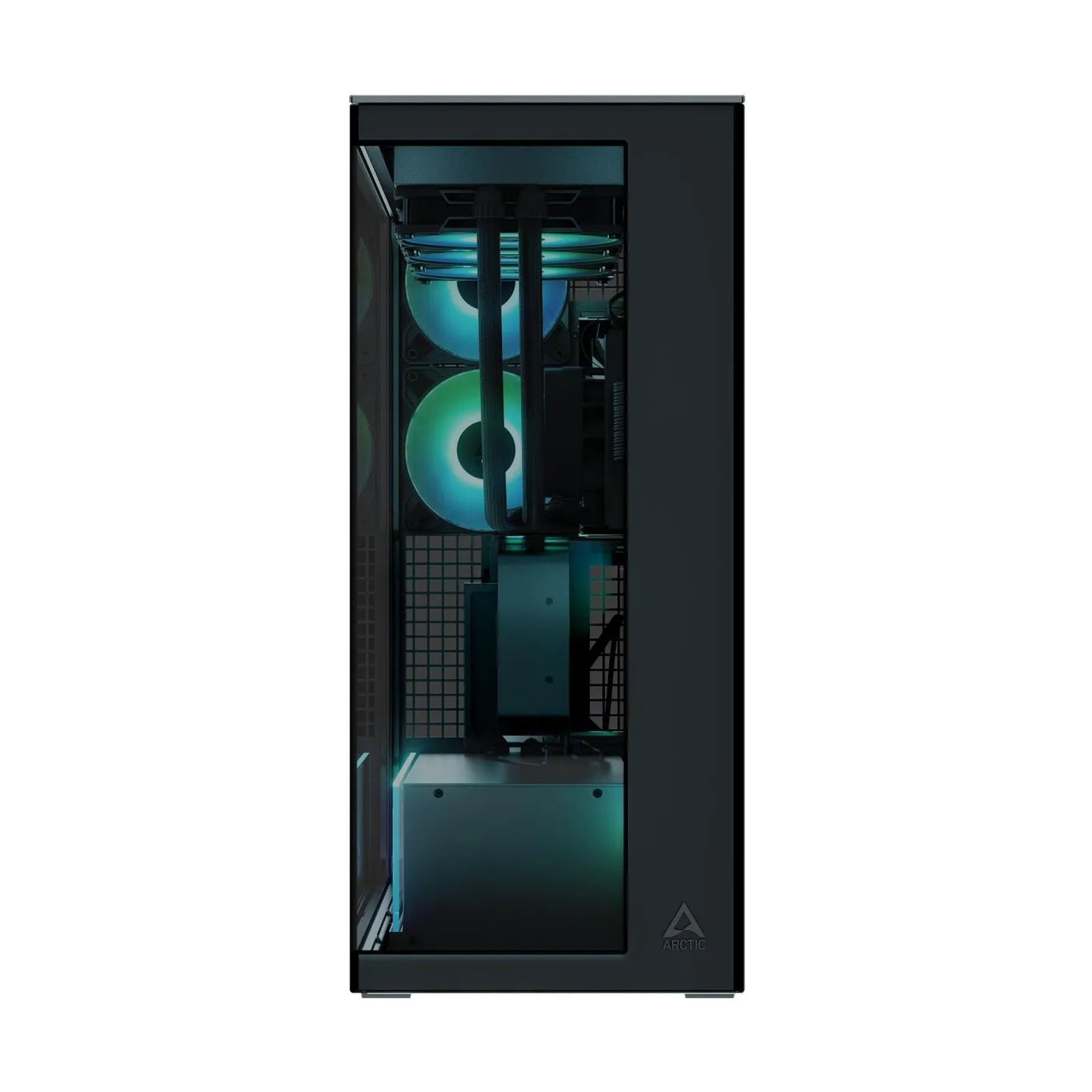 Arctic Case|ARCTIC|Xtender VG (Black)|Case product features Transparent panel|Not included|Colour Black|ACPCC00016A