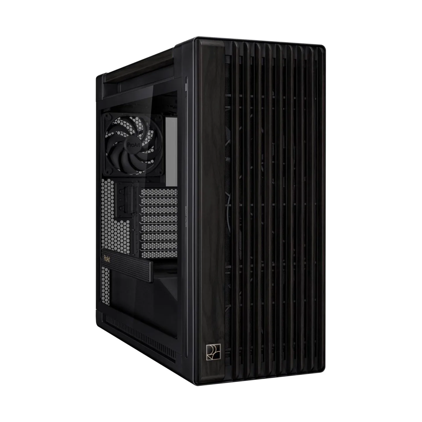 Asus Case|ASUS|ProArt PA602 Wood Edition - Tempered Glass Panel|MidiTower|Case product features Transparent panel|ATX|EATX|Micro