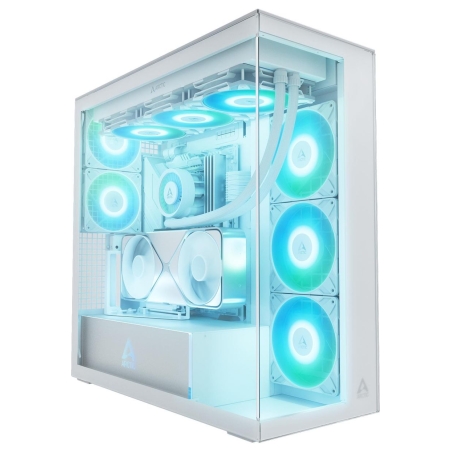 Arctic Case|ARCTIC|Xtender VG (White)|Case product features Transparent panel|Not included|Colour White|ACPCC00017A