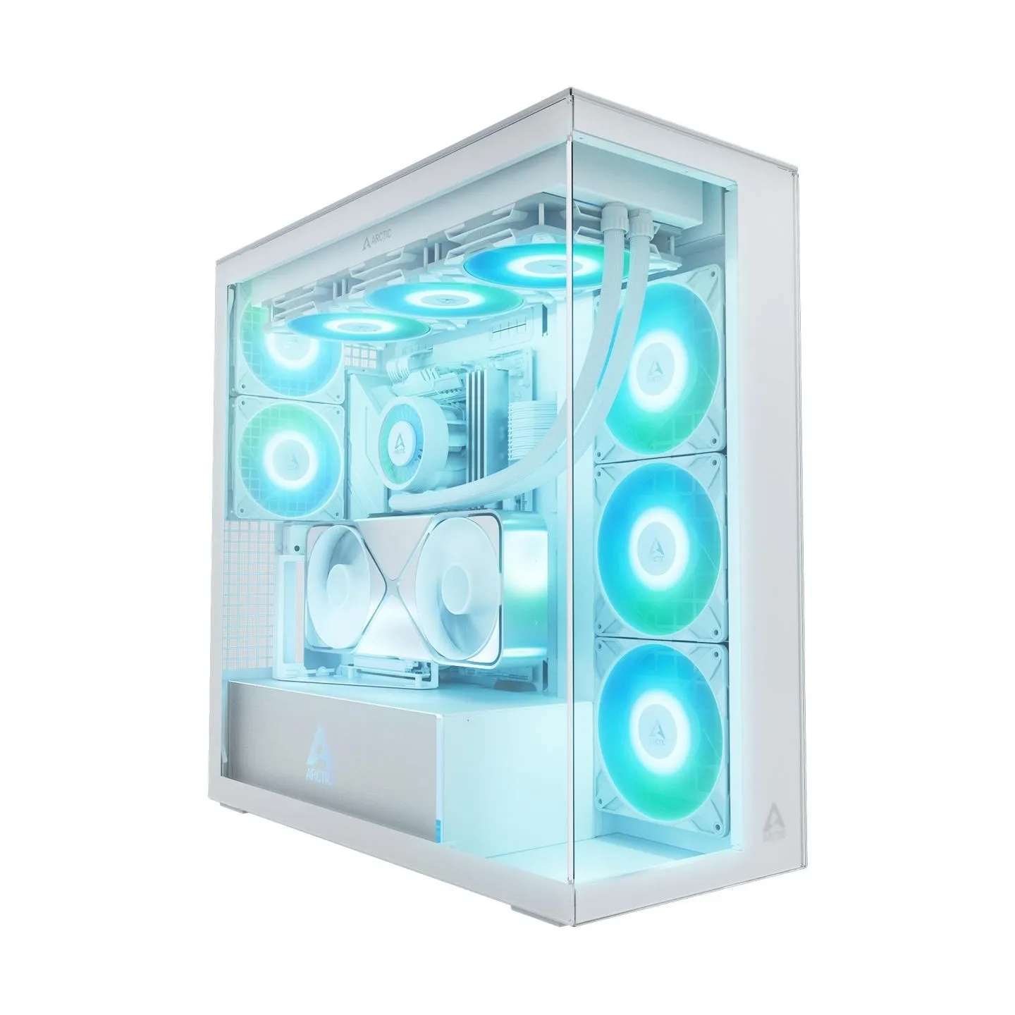 Arctic Case|ARCTIC|Xtender VG (White)|Case product features Transparent panel|Not included|Colour White|ACPCC00017A