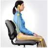 Fellowes | Professional back support - Professional Series | Depth 55 mm | Height 365 mm | High-density foam | Width 375 mm