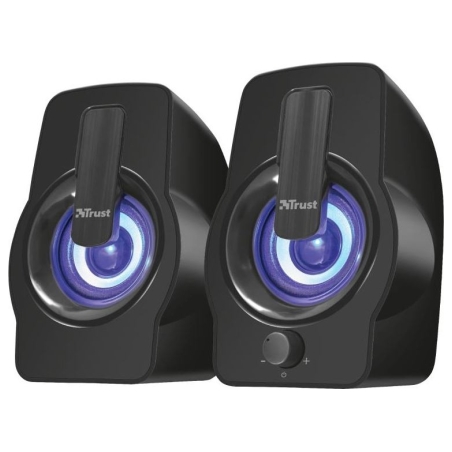 Trust Speaker|TRUST|Gemi RGB|P.M.P.O. 12 Watts|1xAudio-In|Black|22948