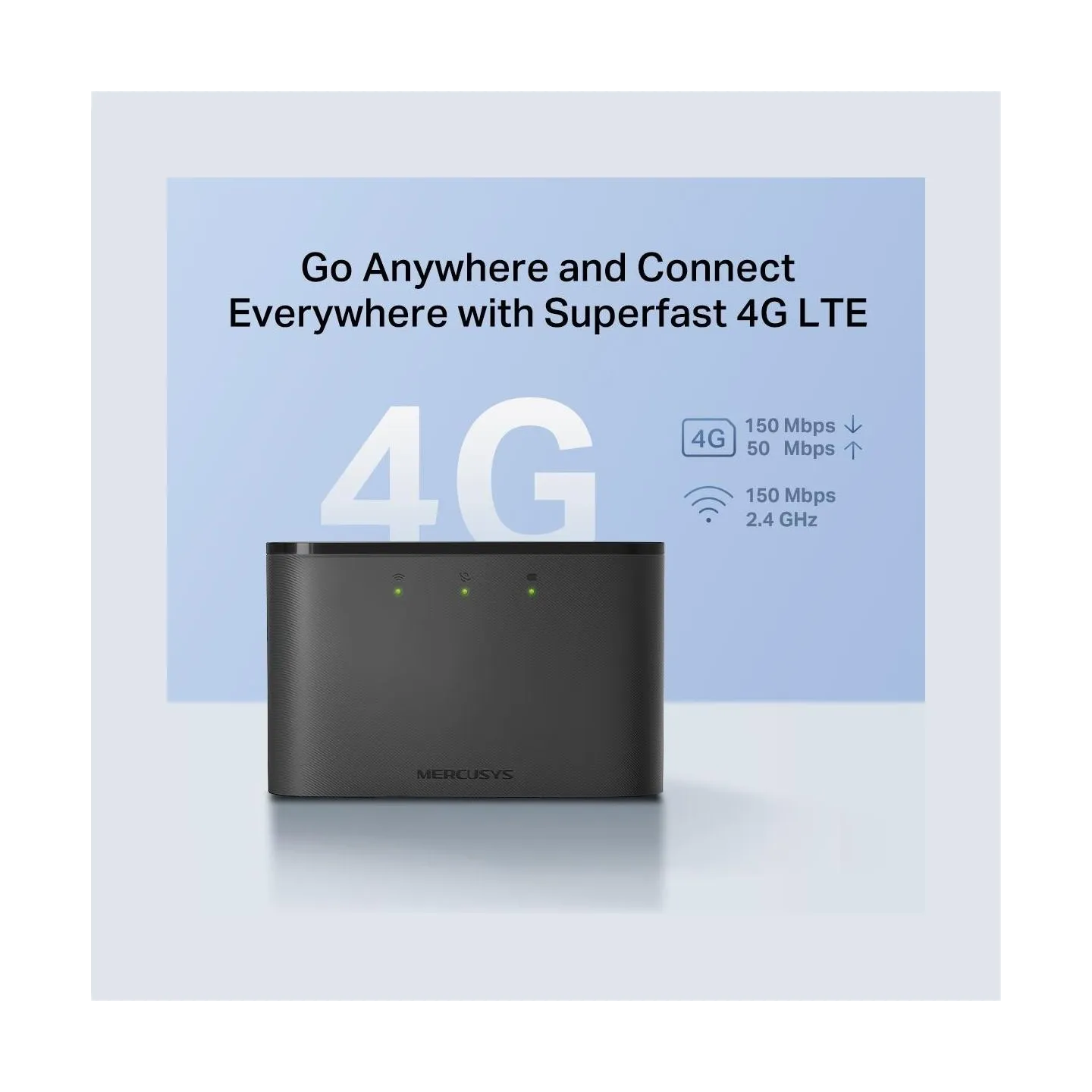 Mercusys WRL ROUTER MOBILE 150MBPS/4G LTE MT110 MERCUSYS