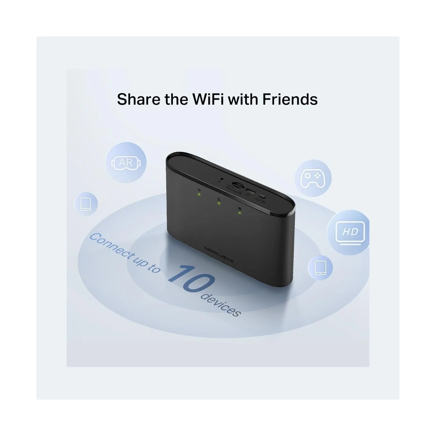 Mercusys WRL ROUTER MOBILE 150MBPS/4G LTE MT110 MERCUSYS