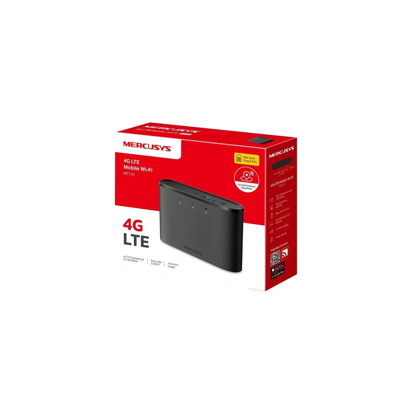 Mercusys WRL ROUTER MOBILE 150MBPS/4G LTE MT110 MERCUSYS