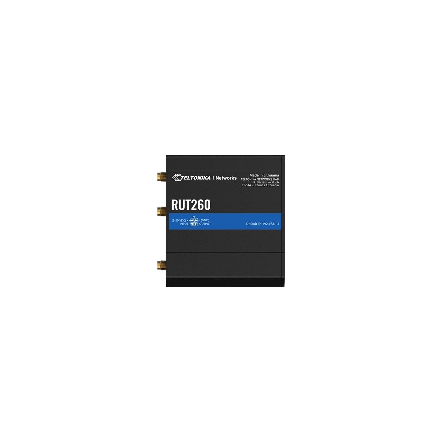Teltonika RUT260 IOT ROUTER 4G (CAT6) 2X10/100 RJ45 WIFI
