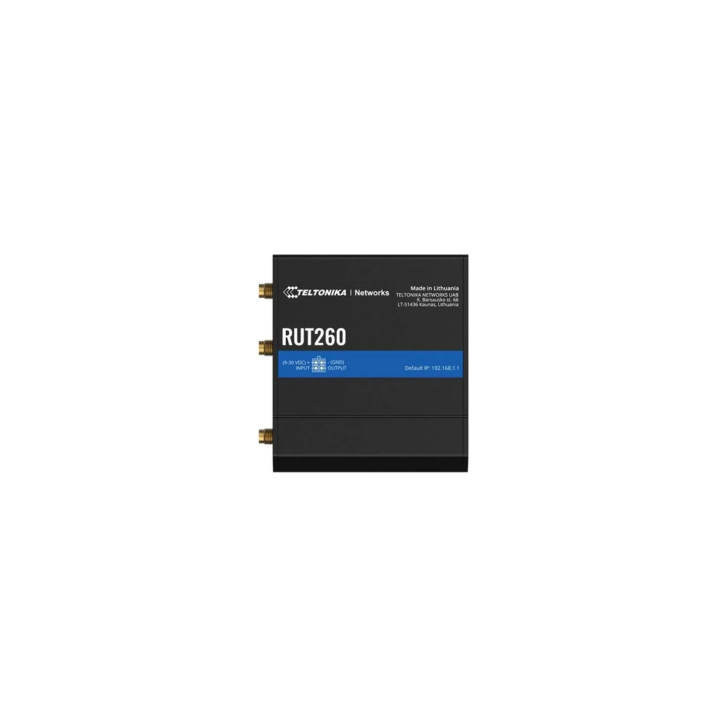 Teltonika RUT260 IOT ROUTER 4G (CAT6) 2X10/100 RJ45 WIFI