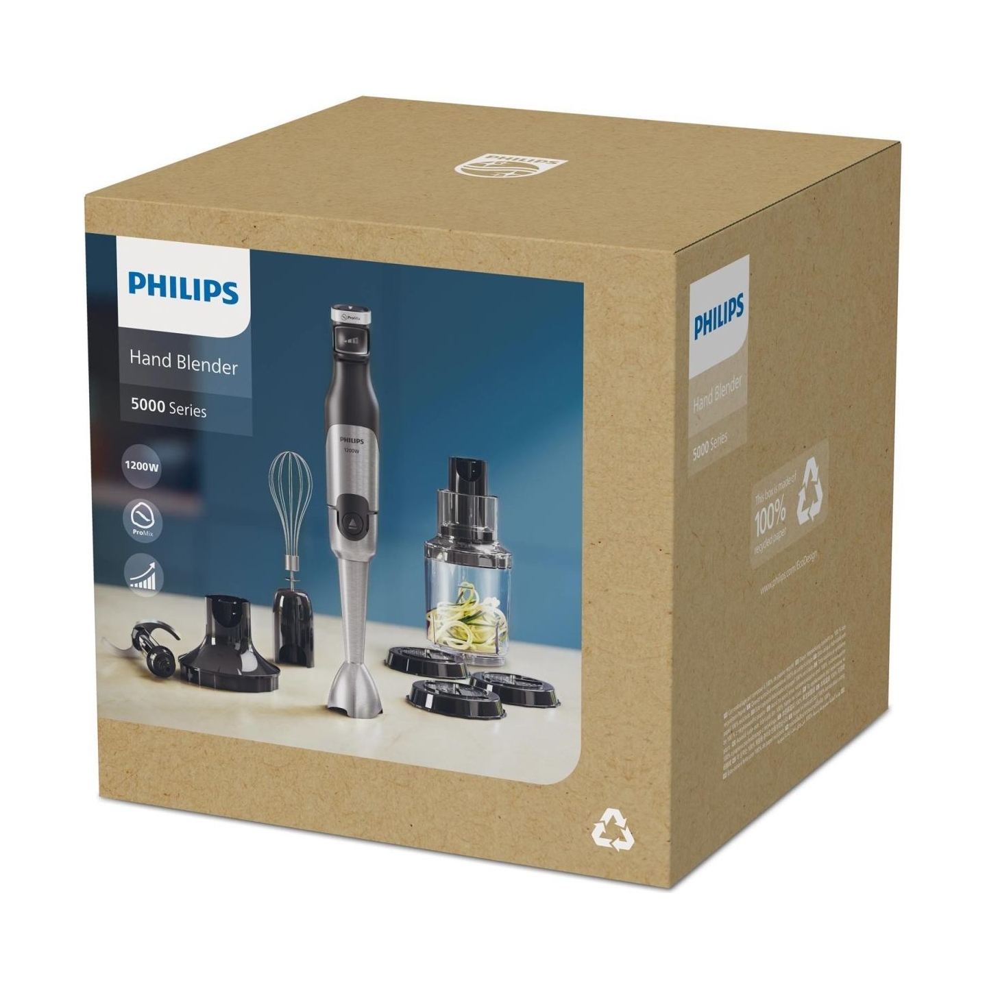 Philips 5000 Series Hand Blender HR2684/00, 1200W / HR2684/00