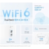 Tp-Link Wireless Router|TP-LINK|Wireless Router|1500 Mbps|Mesh|Wi-Fi 6|1x10/100/1000M|1x2.5GbE|DHCP|DECOX10(1-PACK)