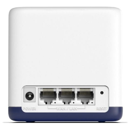 Mercusys Wireless Router|MERCUSYS|Wireless Router|2-pack|1900 Mbps|Mesh|LAN \ WAN ports 3|HALOH50G(2-PACK)