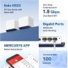 Mercusys Wireless Router|MERCUSYS|Wireless Router|2-pack|1900 Mbps|Mesh|LAN \ WAN ports 3|HALOH50G(2-PACK)