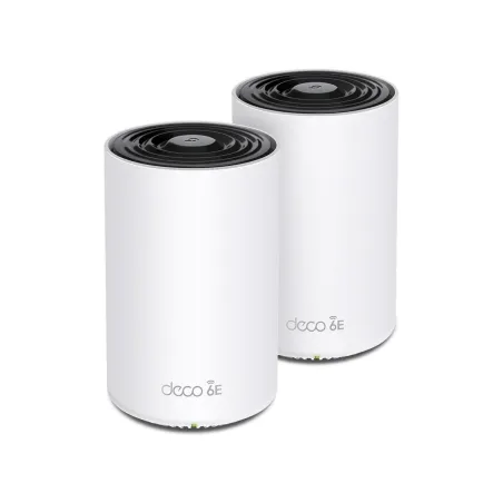 Tp-Link Wireless Router|TP-LINK|Wireless Access Point / Router|2-pack|5400 Mbps|Mesh|Wi-Fi 6e|2x10/100/1000M|1x2.5GbE|LAN \ WAN 