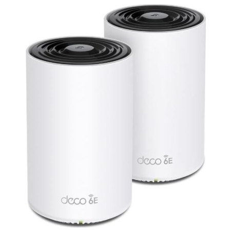 Tp-Link Wireless Router|TP-LINK|Wireless Access Point / Router|2-pack|5400 Mbps|Mesh|Wi-Fi 6e|3x10/100/1000M|Number of antennas 