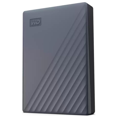 WD External HDD|WESTERN DIGITAL|My Passport|WDBY3J0060BGY-WESN|6TB|USB-C|Colour Grey|WDBY3J0060BGY-WESN