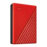 WD HDD External WD My Passport (6TB, USB 3.2) Red