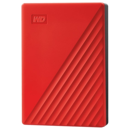 WD My Passport 4TB portable HDD Red