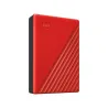 WD My Passport 4TB portable HDD Red