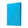 WD My Passport 4TB portable HDD Blue