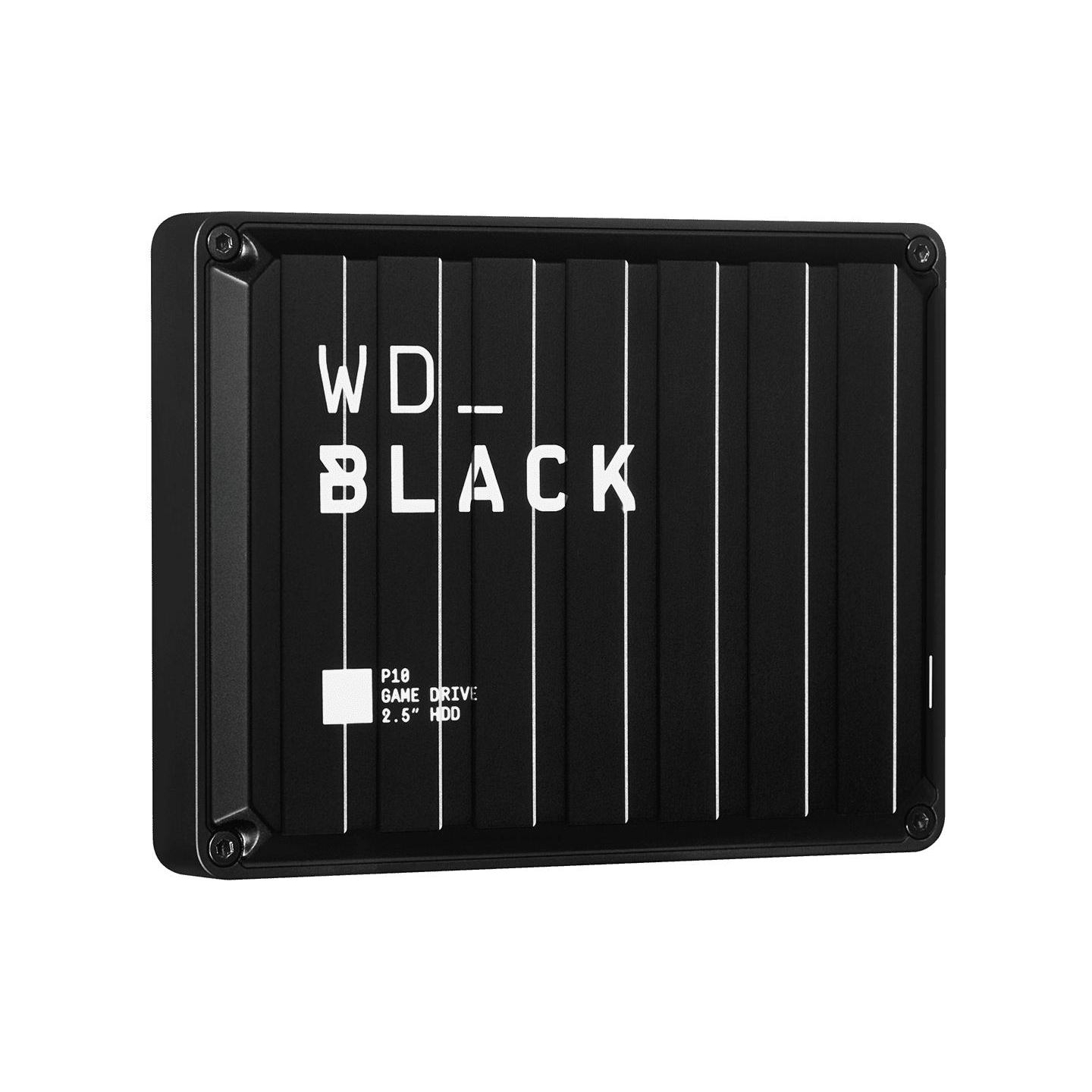 WD External HDD|WESTERN DIGITAL|P10 Game Drive|4TB|USB 3.2|Colour Black|WDBA3A0040BBK-WESN