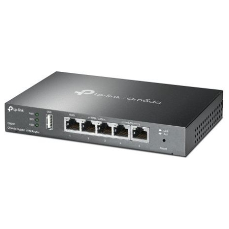 Tp-Link | SafeStream Multi-WAN VPN Router | TL-ER605 | 802.1q | 10/100/1000 Mbit/s | Ethernet LAN (RJ-45) ports 1 Fixed Gigabit 