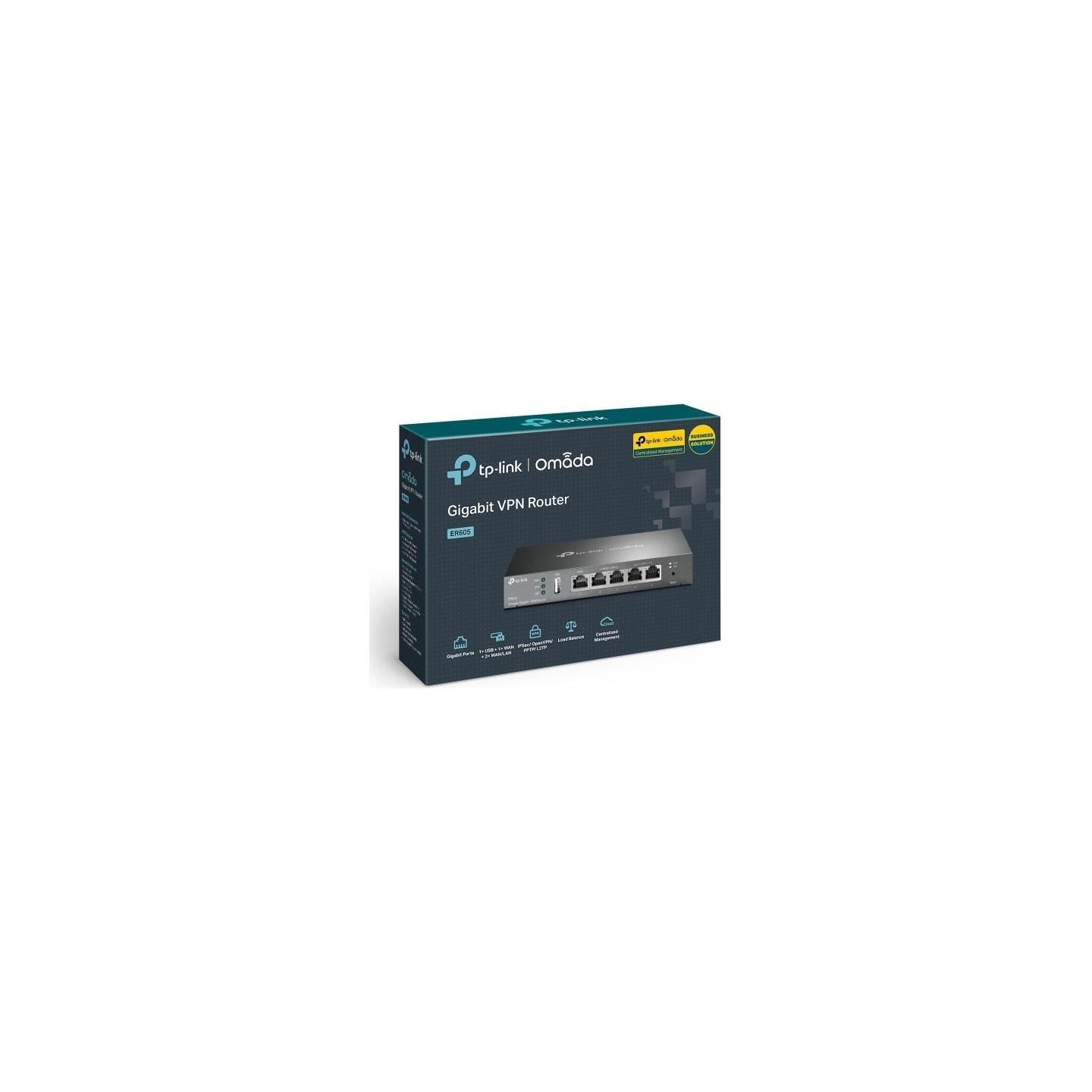 Tp-Link NET ROUTER 1000M 5P VPN/OMADA ER605 TP-LINK