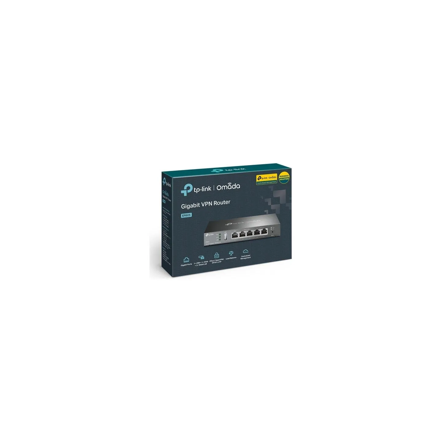 Tp-Link | SafeStream Multi-WAN VPN Router | TL-ER605 | 802.1q | 10/100/1000 Mbit/s | Ethernet LAN (RJ-45) ports 1 Fixed Gigabit 