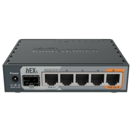 Mikrotik Router xDSL 1xWAN 4xLAN SFP RB760iG