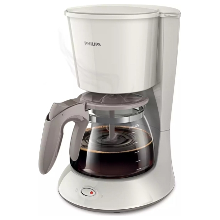 Philips Daily Collection Coffee maker HD7461/00 With glass jug White / HD7461/00