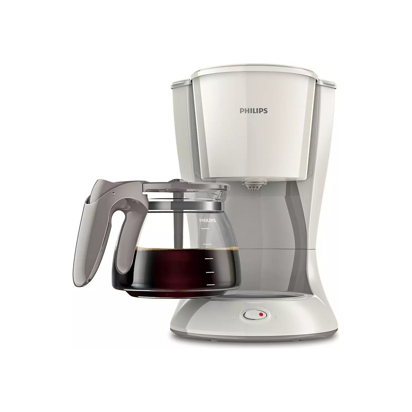 Philips Daily Collection Coffee maker HD7461/00 With glass jug White / HD7461/00