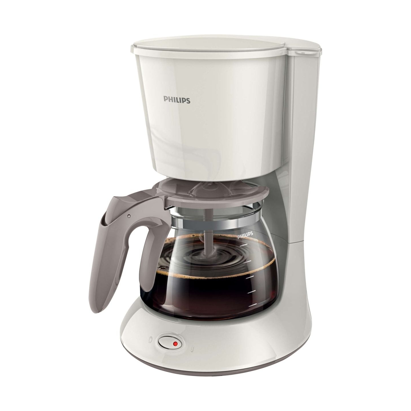 Philips Daily Collection Coffee maker HD7461/00 With glass jug White / HD7461/00