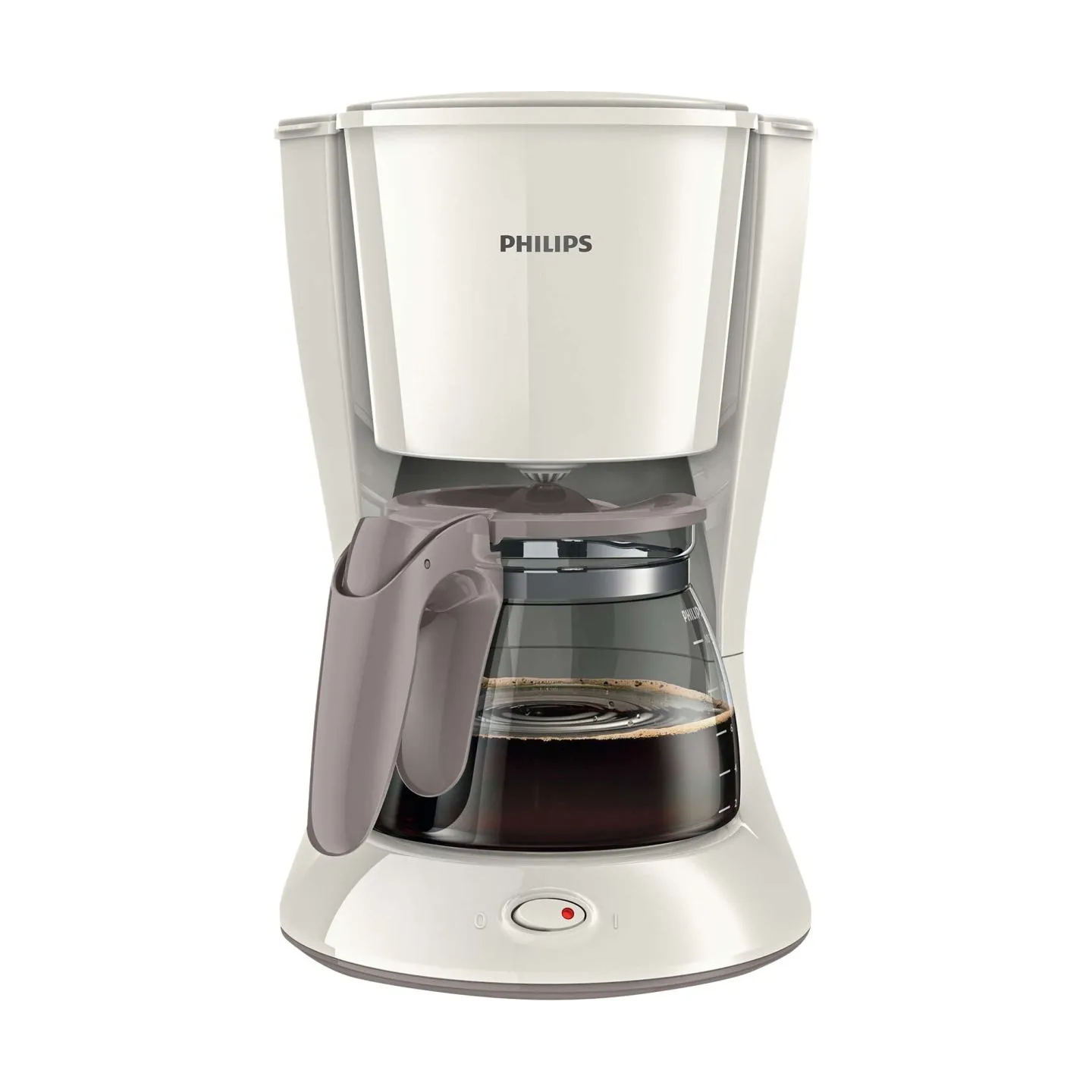 Philips Daily Collection Coffee maker HD7461/00 With glass jug White / HD7461/00
