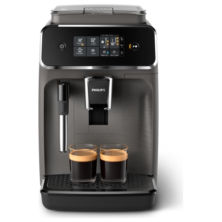 Philips Series 2200 Fully automatic espresso machines EP2224/10 2 beverages Classic Milk Frother Cashmere grey / EP2224/10