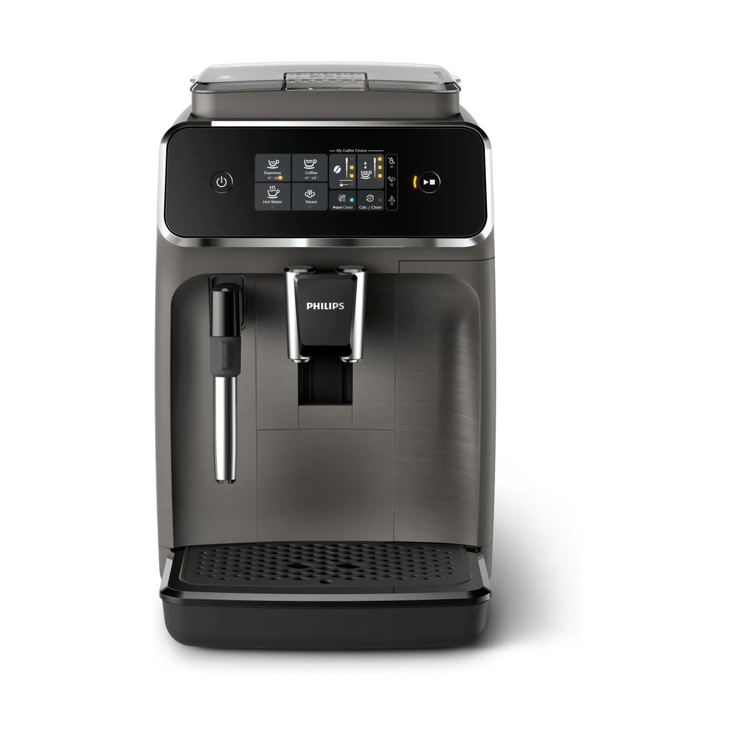 Philips | Espresso Coffee Maker | EP2224/10 | Pump pressure 15 bar | Built-in milk frother | Fully automatic | Kashmir Gray