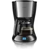 Philips Daily Collection Coffee maker HD7459/20 With glass jug With timer Black & metal / HD7459/20