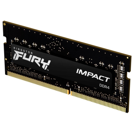 Kingston Memory DDR4 Fury Impact SODIMM 8GB(1*8GB)/3200 CL20