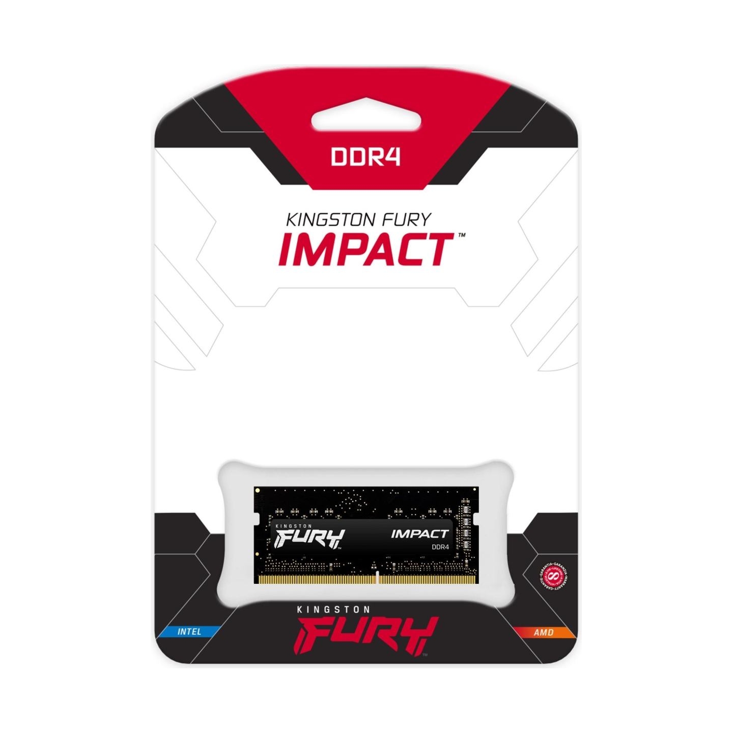 Kingston | Fury Impact | 16 GB | DDR4 | 3200 MHz | Notebook | Registered No | ECC No