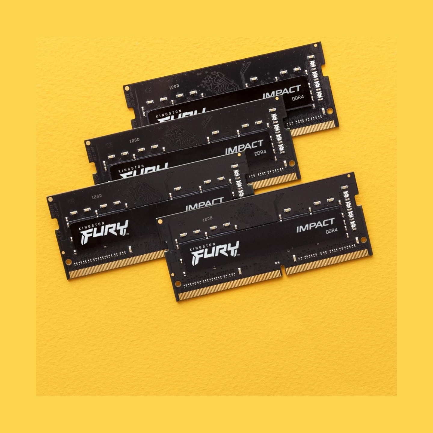 Kingston Memory DDR4 Fury Impact SODIMM 16GB(1*16GB)/3200 CL20