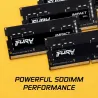 Kingston Memory DDR4 Fury Impact SODIMM 16GB(1*16GB)/3200 CL20