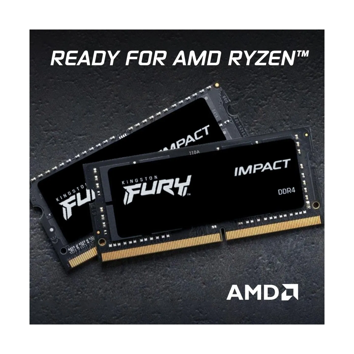 Kingston Memory DDR4 Fury Impact SODIMM 16GB(1*16GB)/3200 CL20