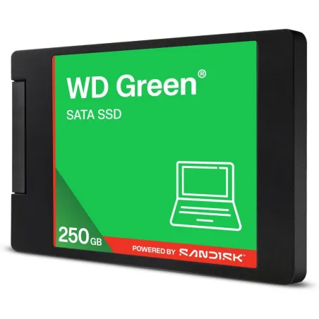 Sandisk SSD|SANDISK|Green|POWERED BY SANDISK|250 GB|Serial ATA III|Read speed 545 MB/s|2.5"|WDS250G5G0A