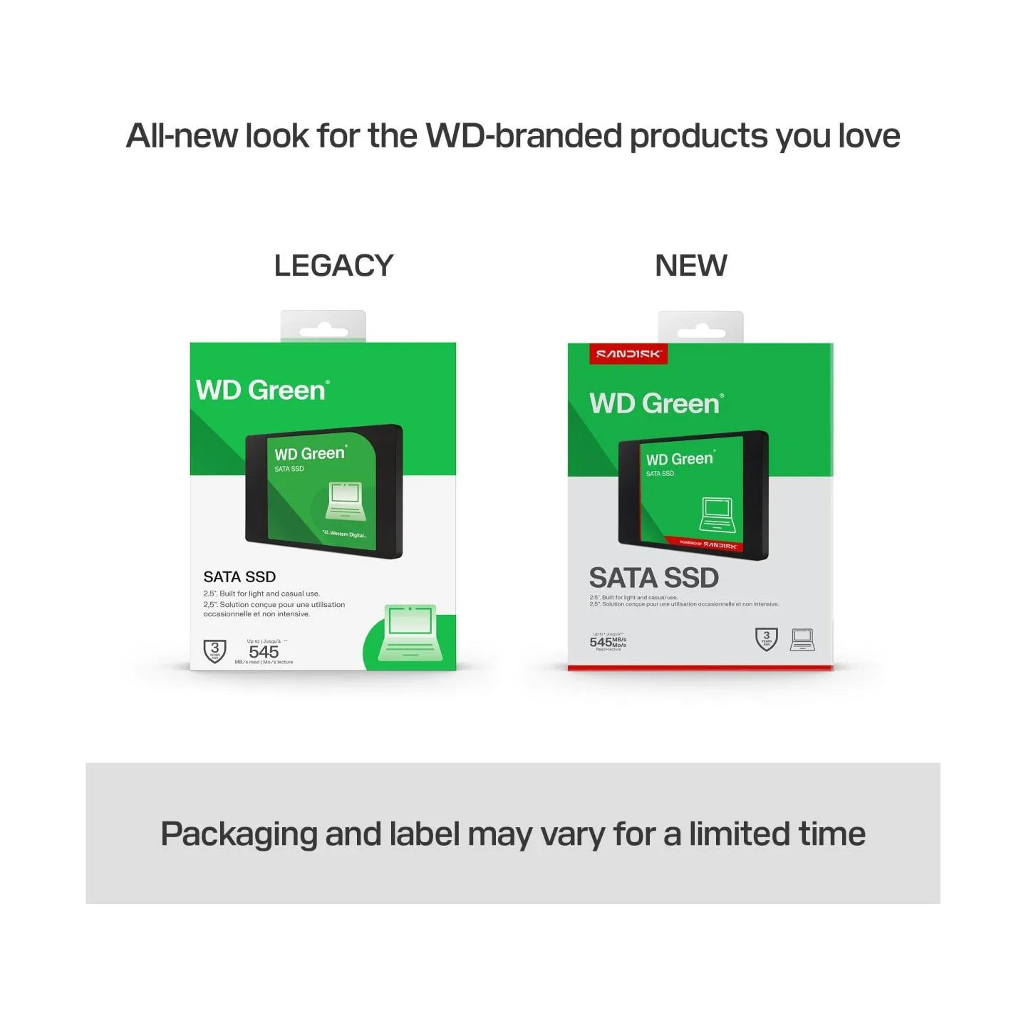 Sandisk SSD|SANDISK|Green|POWERED BY SANDISK|250 GB|Serial ATA III|Read speed 545 MB/s|2.5"|WDS250G5G0A