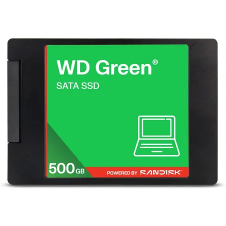 Sandisk SSD|SANDISK|Green|POWERED BY SANDISK|500 GB|Serial ATA III|Read speed 545 MB/s|2.5"|WDS500G5G0A