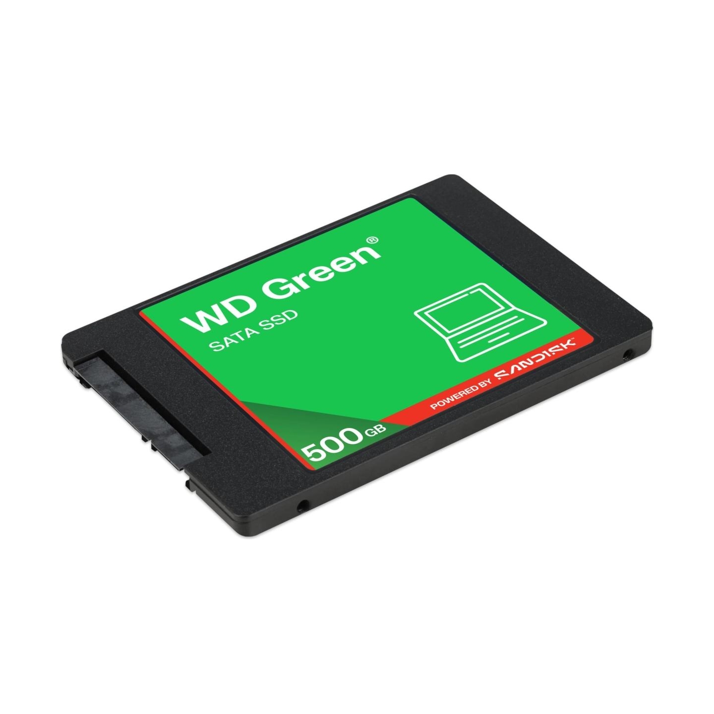 Sandisk SSD|SANDISK|Green|POWERED BY SANDISK|500 GB|Serial ATA III|Read speed 545 MB/s|2.5"|WDS500G5G0A
