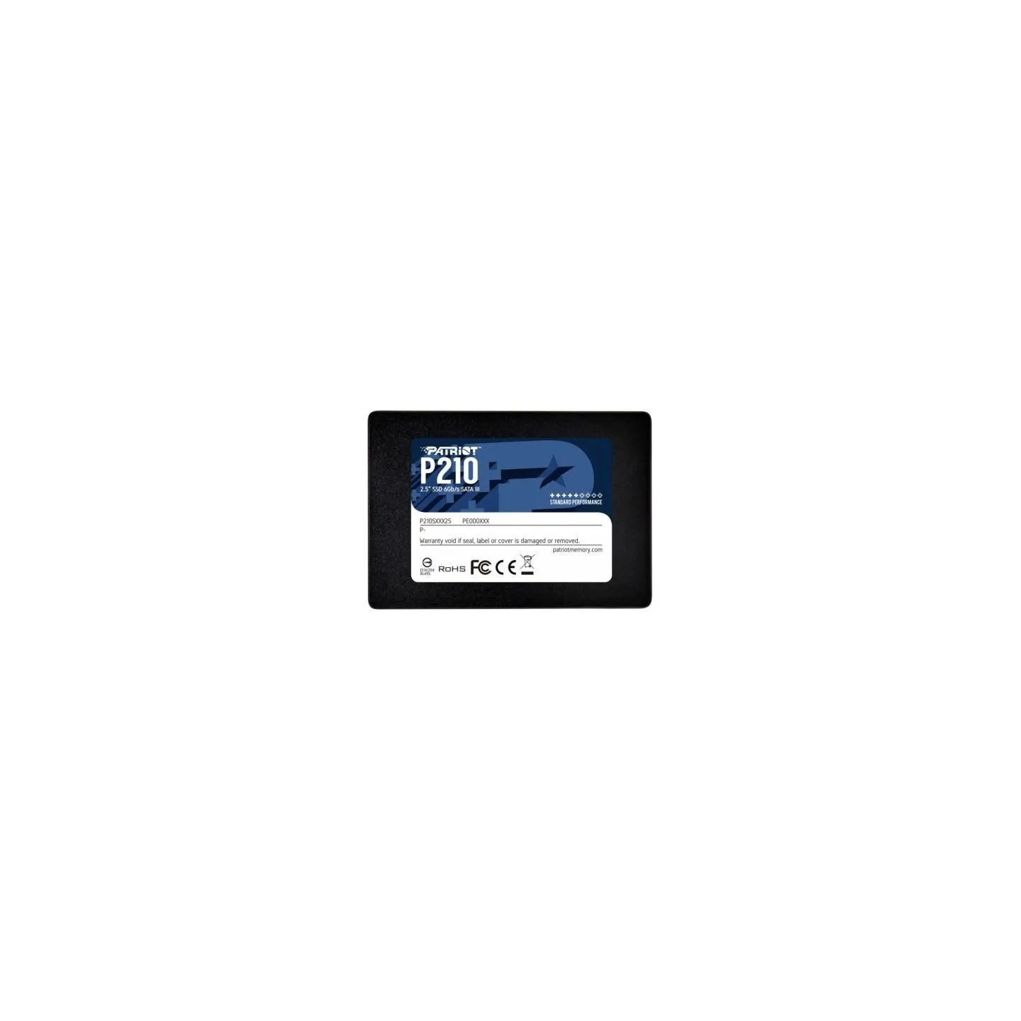 Patriot SSD 256GB P210 500/400 MB/s SATA III 2,5